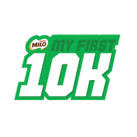 miloindonesia sport new run running Sticker