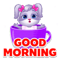 Good Morning Love Sticker by Lucas and Friends by RV AppStudios