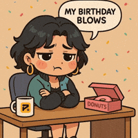 Sad Confetti GIF by Persona