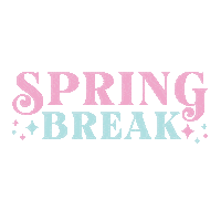 Spring Break Sticker by Amanda | Happy Magic Co.