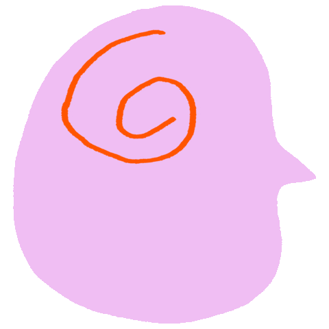 kbillustration giphyupload pink face thinking Sticker