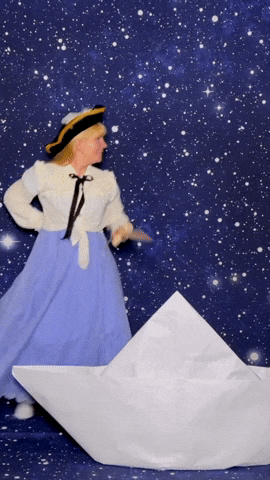 Excited Peter Pan GIF by Anja Kotar