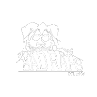 badrapsultimate frisbee badraps badrapsultimate Sticker