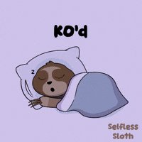 Knock Out Sloth GIF by VeeFriends