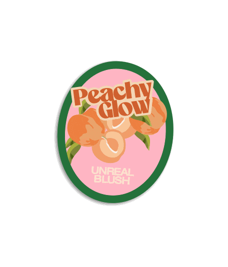 Peach Blush Stick Sticker by Charlotte Tilbury