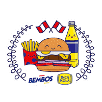 comida destinados Sticker by Inca Kola