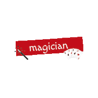 Enabl magic poker magie kaarten Sticker
