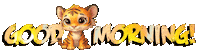 Good Morning Fox Sticker