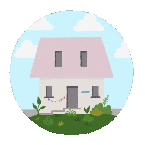 driftercoffee giphyupload flowers clouds leaves Sticker