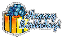 happy birthday STICKER