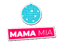 Mama Mia Disco Sticker by Homepage.rs