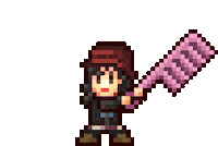 Pixel 8Bit Sticker