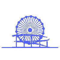 Ferris Wheel Pier Sticker by Pacific Park