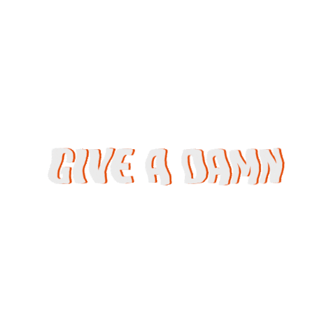 Give A Damn Sticker by Nightjar Coffee