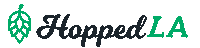 HoppedLAdesigns hop craftbeer losangeles hops Sticker