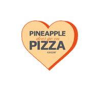 CozzePizzaOvens pizza pineapple cozze pineapplepizza Sticker