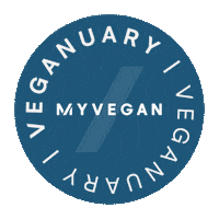 Veganuary Sticker by myvegan