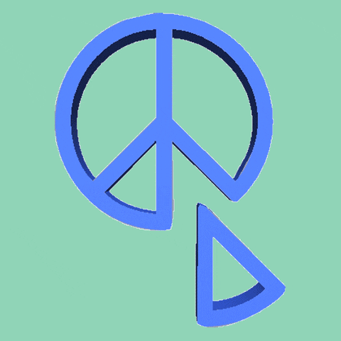 PeaceOneDay peace peace sign peace one day peace symbol GIF