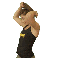 Hair Up Sticker by Unite Fitness