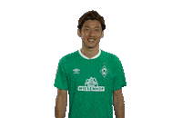 Yuya Osako Yes Sticker by SV Werder Bremen