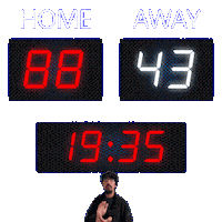 43 Away Sticker