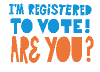 Voting Election 2020 Sticker by University of California