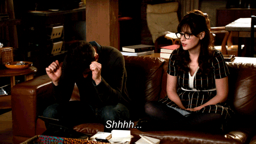 fox stop talking GIF by New Girl
