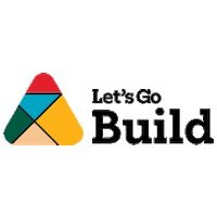 Lets Go Build Sticker by WRLA Inc