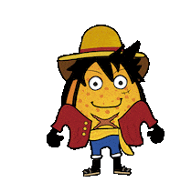 One Piece Aracaju Sticker by Coxinharia Snack Bar