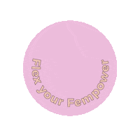 Feminism Flex Sticker by Fempower Beauty