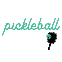 Pickleball Stay Salty Sticker by Salty Pickles Pod