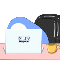 Tired Over It Sticker by Pudgy Penguins