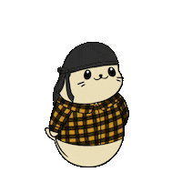 Happy Dance Sticker by Sappy Seals Community