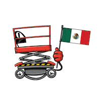 skyjackinc mexico cincodemayo skyjack Sticker