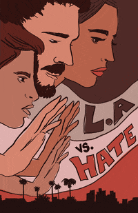 LAvsHate california la los angeles hate GIF