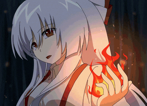 Tewi Fujiwara No Mokou GIF