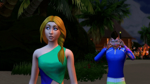 mood react GIF by The Sims