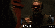 Excited David Harbour GIF by NETFLIX
