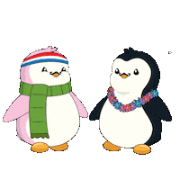 We Did It Agree Sticker by Pudgy Penguins