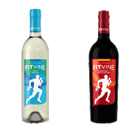 FitVineWine_Official cheers redwine whitewine cabernet Sticker