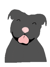 Dog Pitbull Sticker by HeARTs Speak
