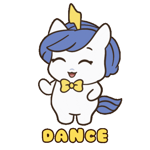 跳舞 Shake It Sticker by Brave Unicorn