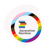 proutatwork rainbow pride lgbt generation Sticker