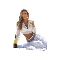 Happy Hour Cheers Sticker by Leah Van Dale