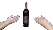 LeahVanDale wine drinks happy hour red wine Sticker