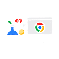 Chrome Sticker by Google Developers