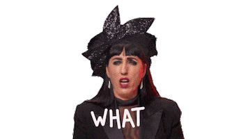 Rossy De Palma What Sticker by Jean Paul Gaultier