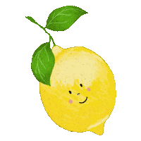 Lemon Citron Sticker