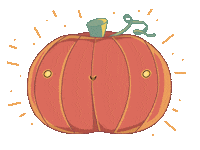 Glow Jack O Lantern Sticker