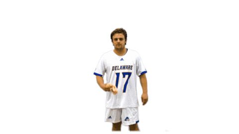 Lacrosse Bluehens Sticker by Delaware Blue Hens